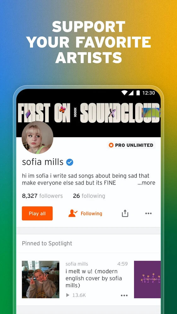 SoundCloud 스크린샷 4