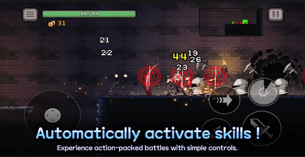 Screenshot 2 from Dungeon Slasher: Roguelike