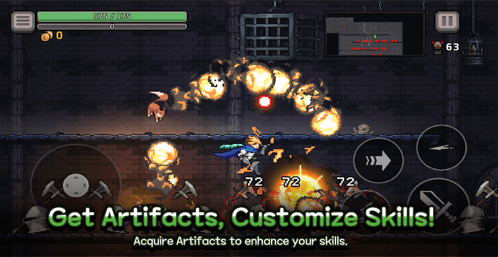 Screenshot 4 in Dungeon Slasher: Roguelike
