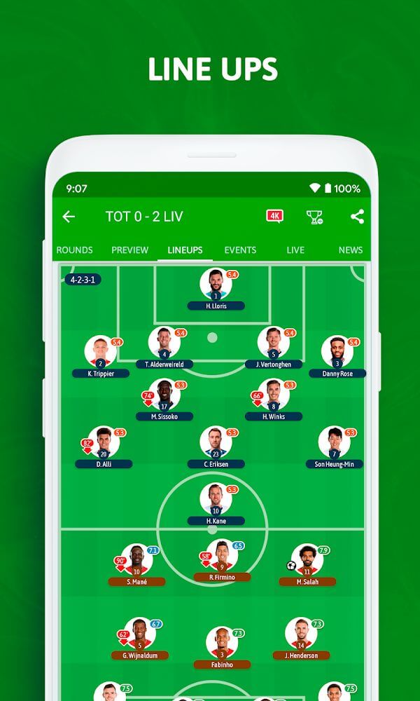 BeSoccer screenshot 4