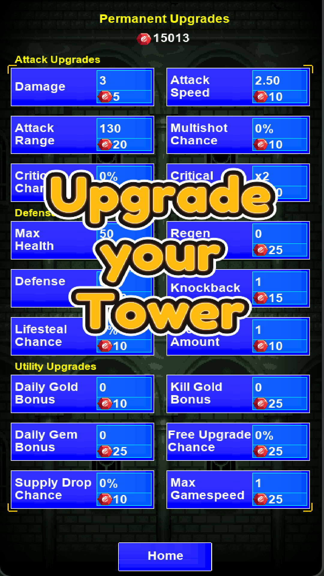 Simple Tower – Idle Defense in-game screenshot 2