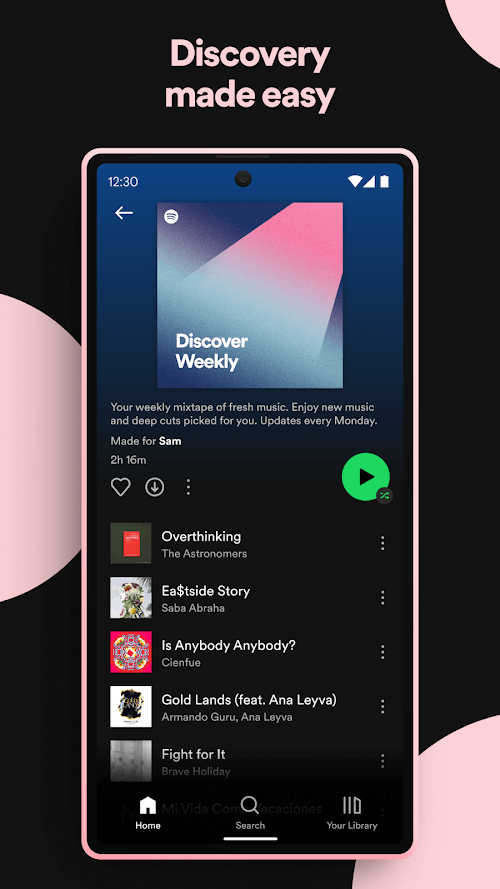 Lượt xem trước ứng dụng Spotify Music 7