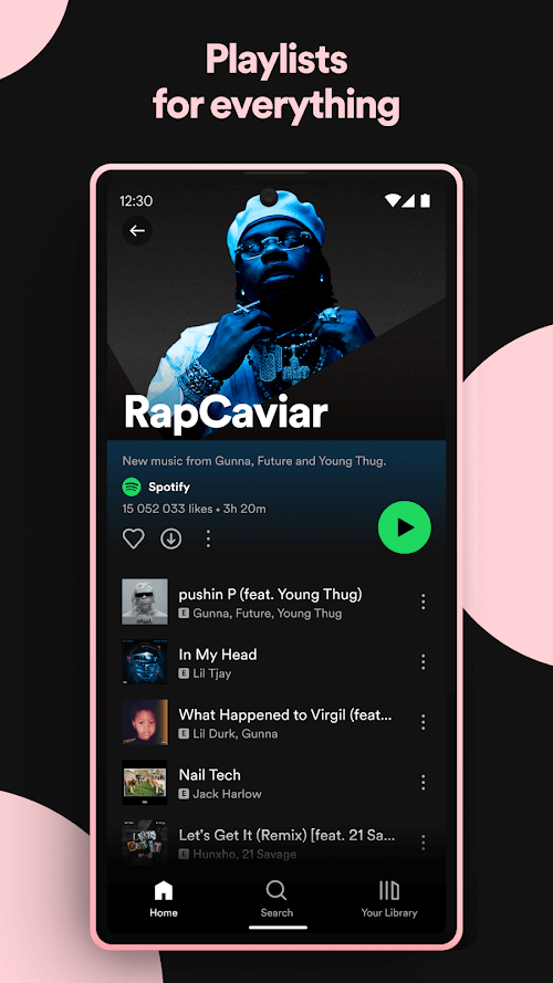 Ảnh chụp màn hình Spotify Music 6