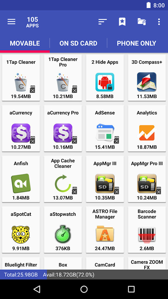 AppMgr Pro III preview screenshot 2