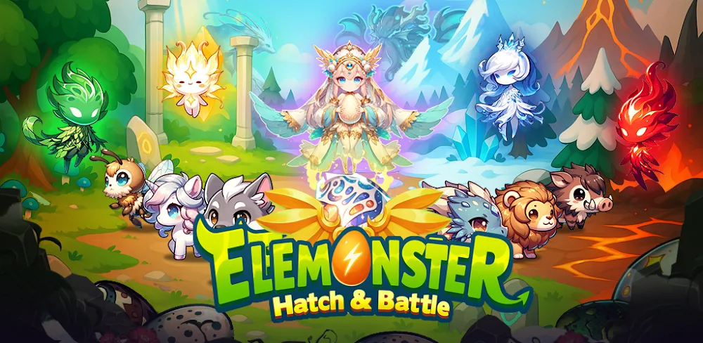Elemonster: Hatch and Battle screenshot 1