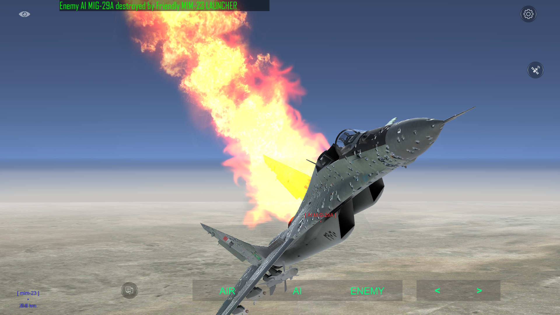 GS4: Realistic Air Combat gameplay screenshot 3