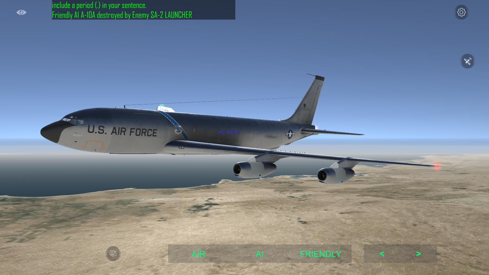 GS4: Realistic Air Combat gameplay screenshot 4
