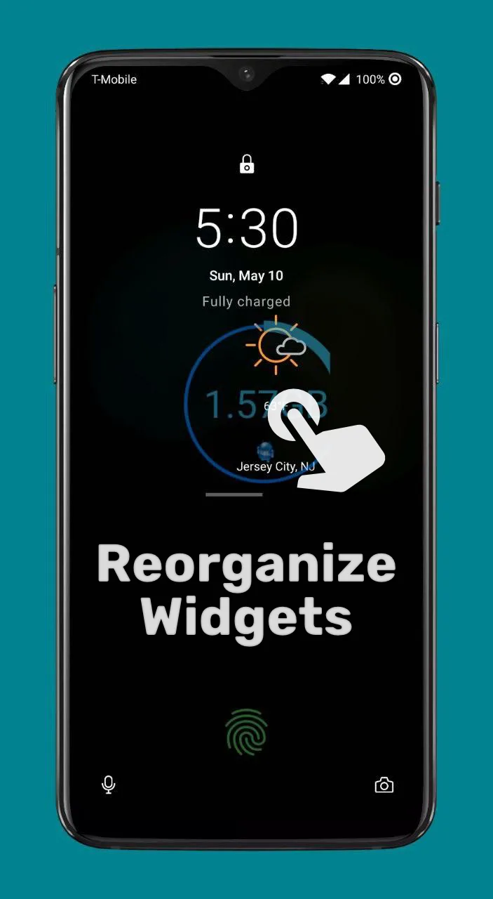 Lockscreen Widgets and Drawer app screenshot 4