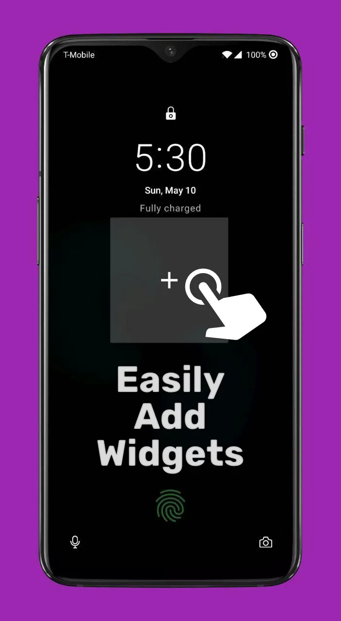 Lockscreen Widgets and Drawer app screenshot 3