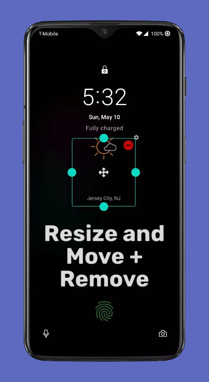 Lockscreen Widgets and Drawer app screenshot 5