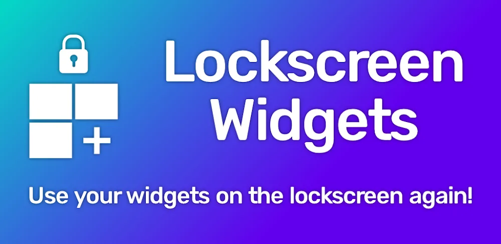 Lockscreen Widgets and Drawer app screenshot 1