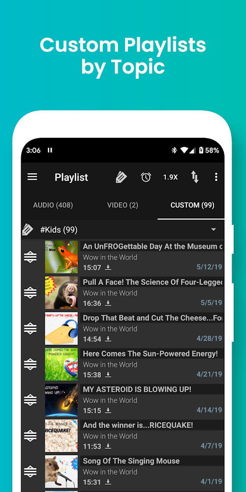 Podcast Addict Screenshot 6