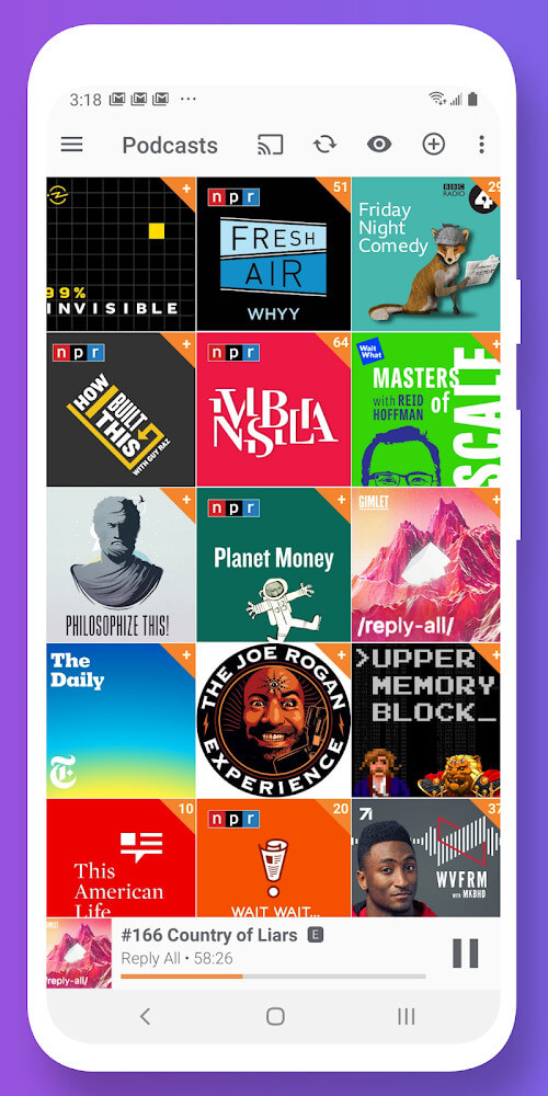Podcast Addict Screenshot 5