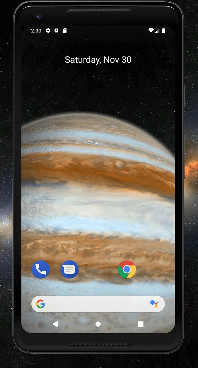 Tangkapan layar pratinjau Earth 3D Live Wallpaper 7