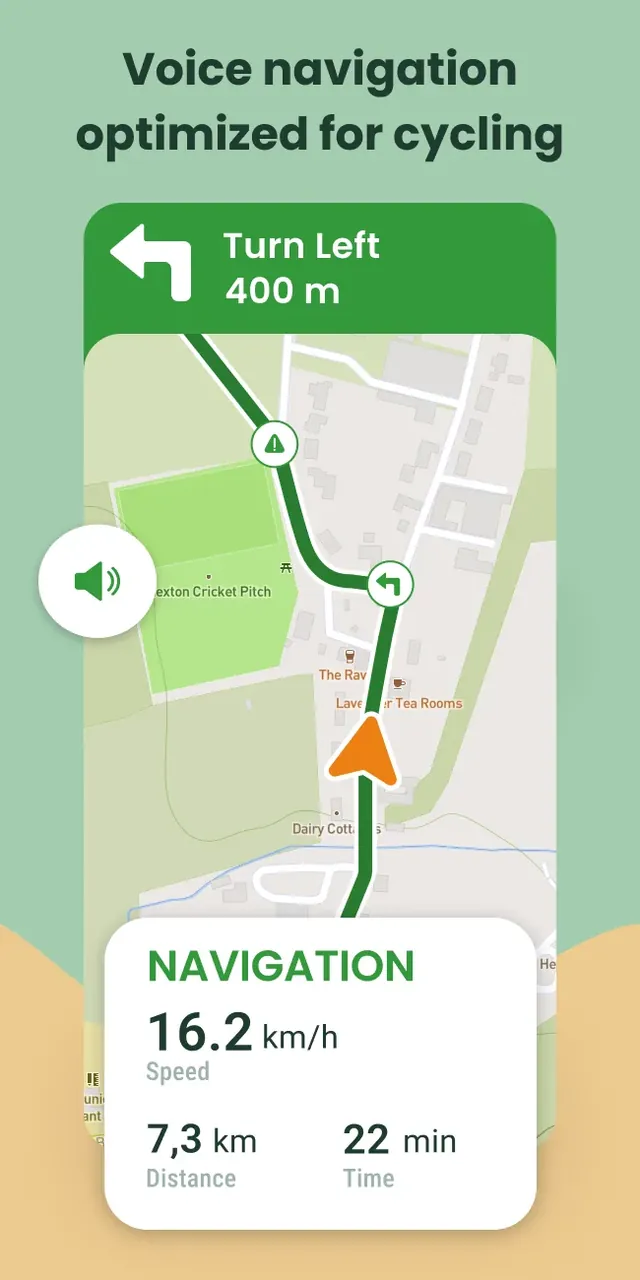 Cyclers: Bike Navigation & Map captura de tela 6