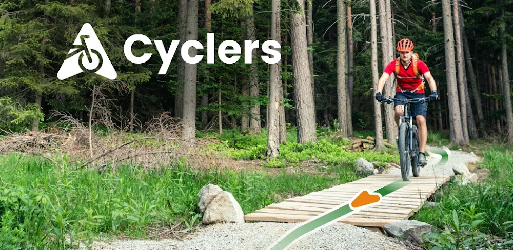 Cyclers: Bike Navigation & Map captura de tela 1