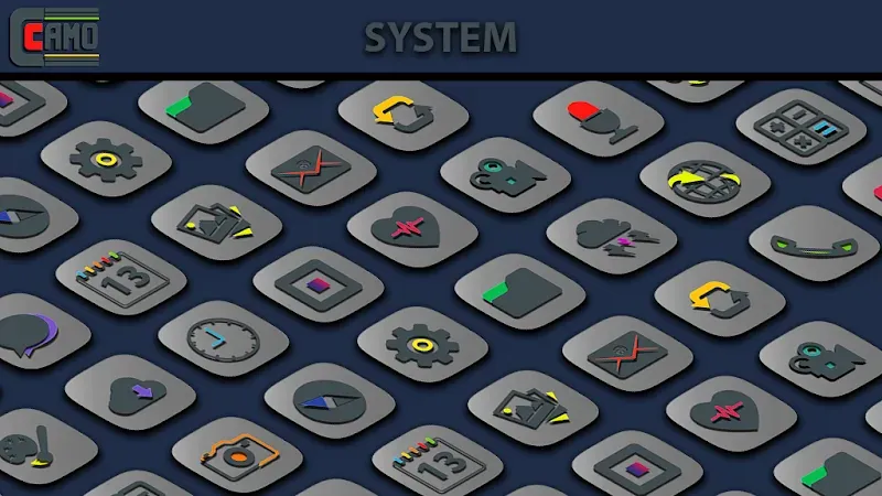 Camo Light Icon Pack screenshot 6