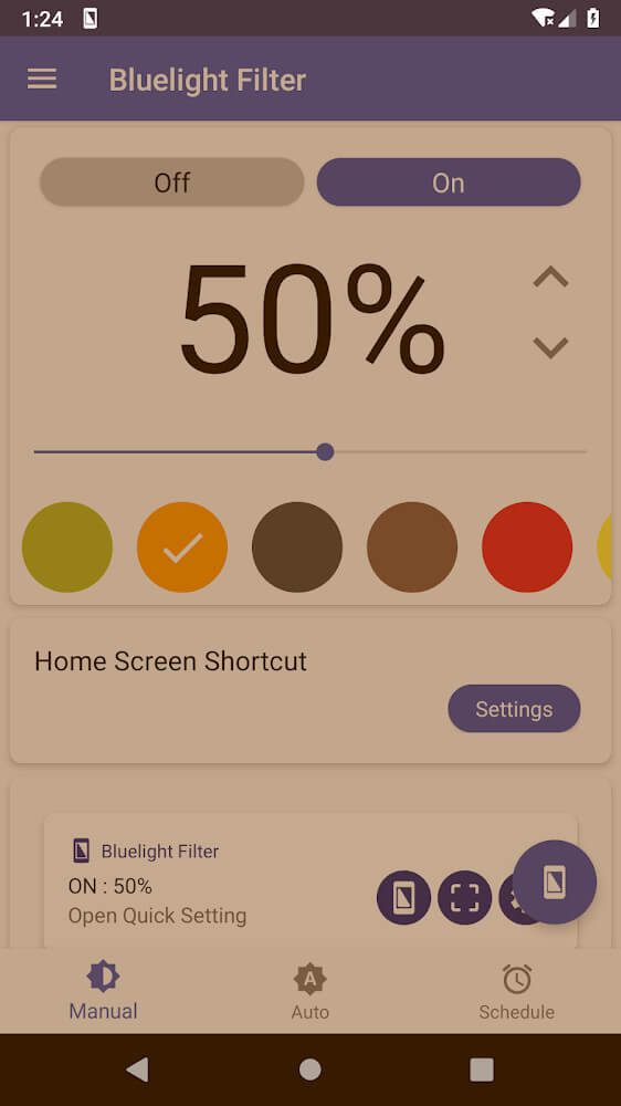 Screenshot Bluelight Filter 3