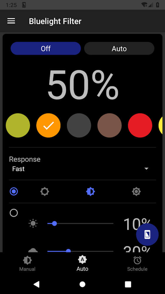 Screenshot Bluelight Filter 7
