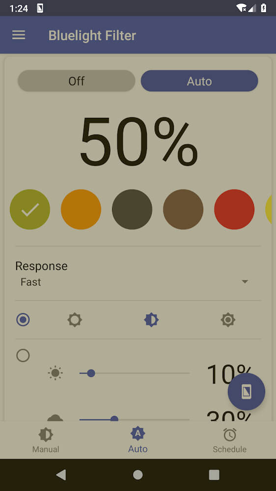 Screenshot Bluelight Filter 2
