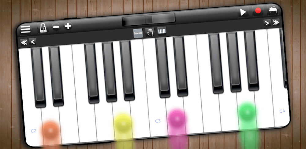 Piano Solo HD captura de tela 1