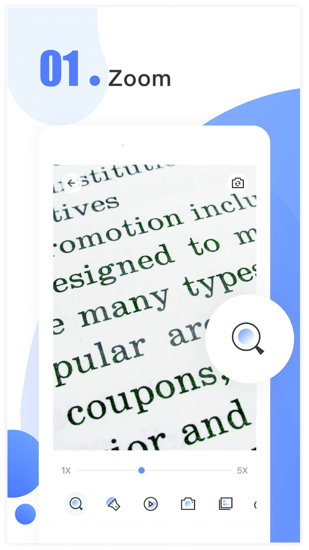 Captura de tela 2 do Magnifying Glass