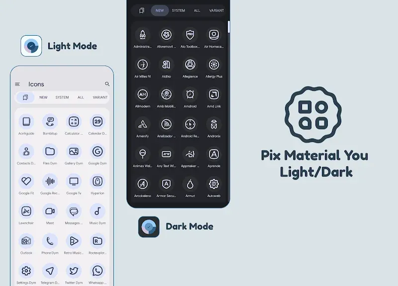 Screenshot 2: Dark Mode Preview