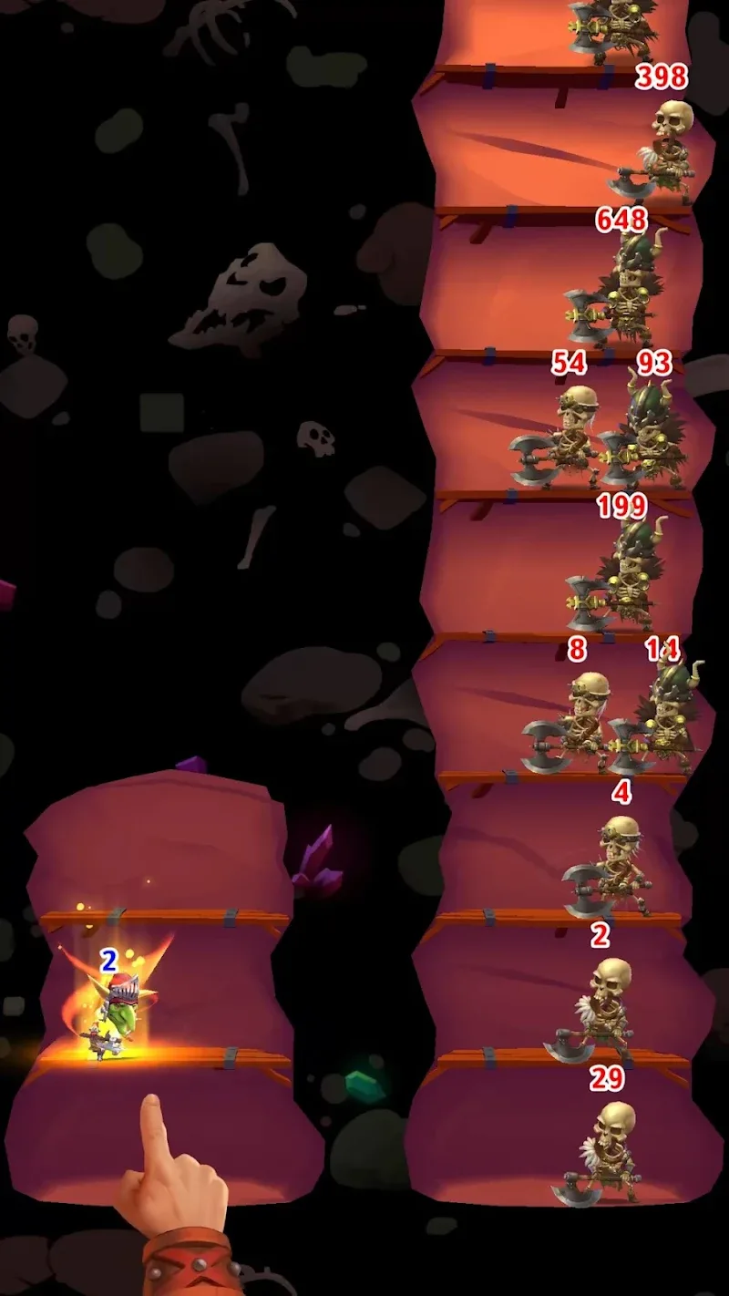Dungeon Crusher: Soul Hunters gameplay screenshot 5
