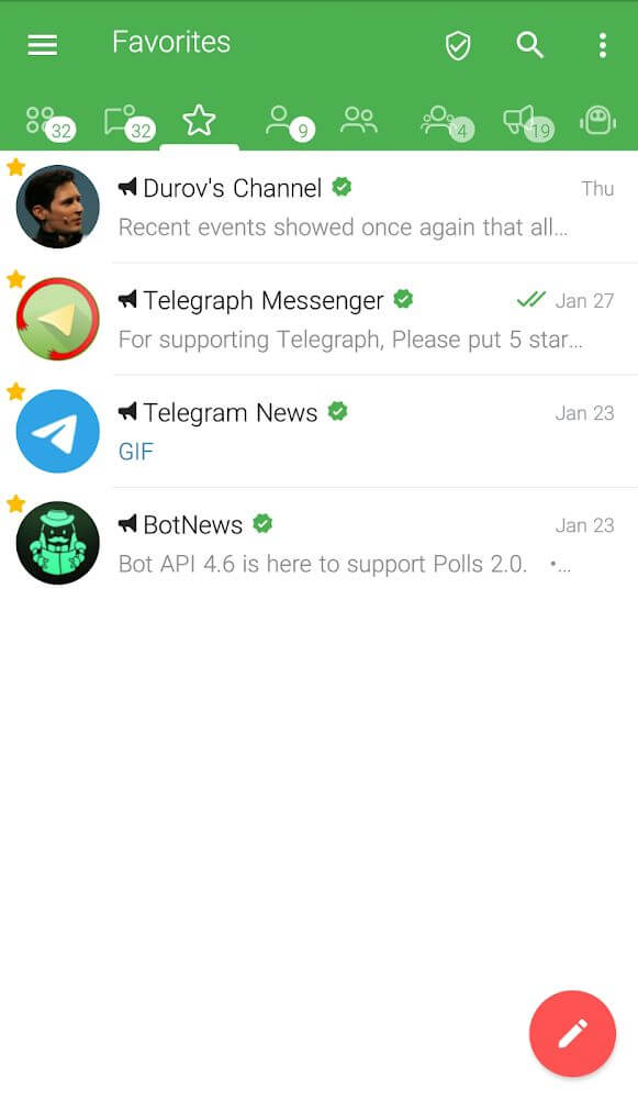 Graph Messenger screenshot preview 2