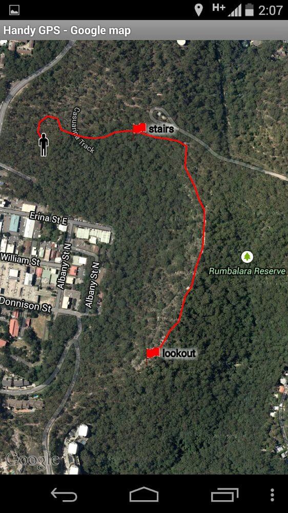Handy GPS screenshot 4
