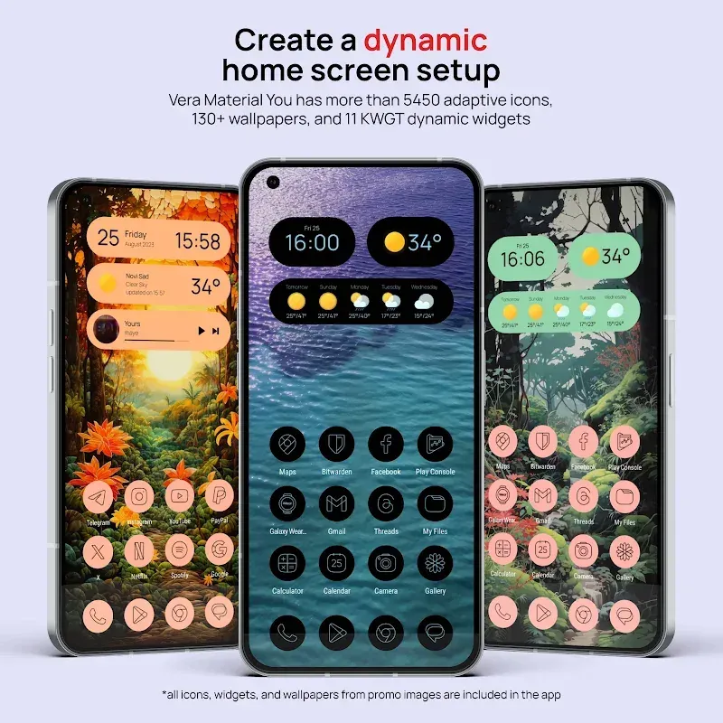 Vera Material You Icon Pack preview 3