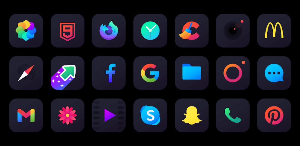 Nova Dark Icon Pack screenshot 1