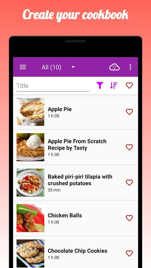 My Recipe Box: RecetteTek captura de tela 2