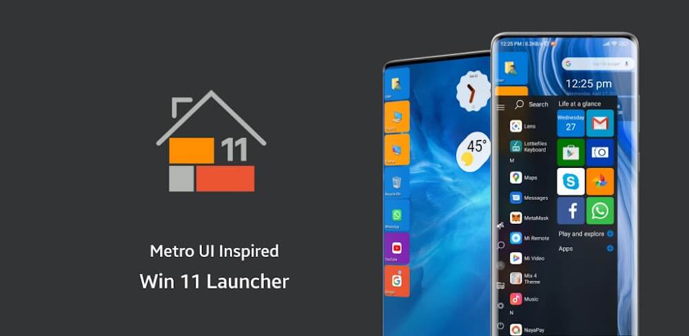 Win 11 Launcher app screenshot 1