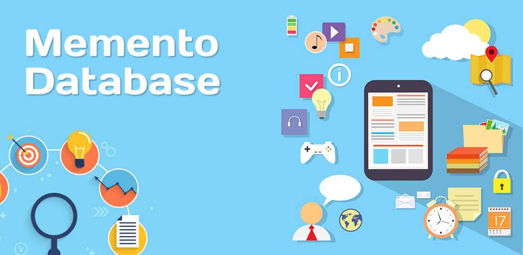 Screenshot Memento Database 1