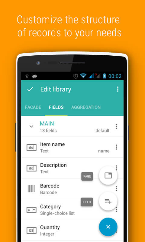 Screenshot Memento Database 4