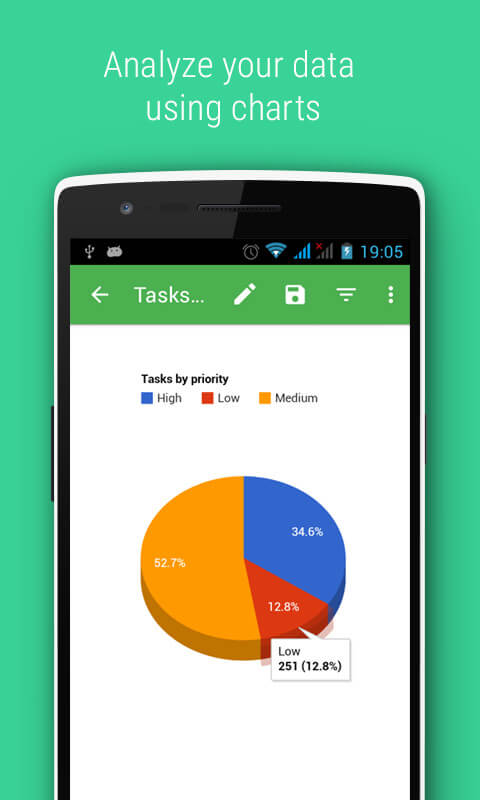 Screenshot pratinjau Memento Database 7