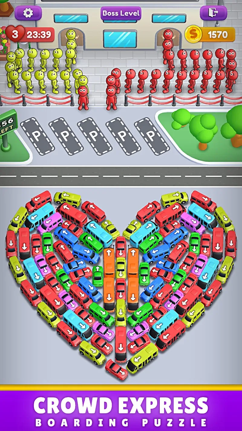 Crowd Express: Boarding Puzzle screenshot 2