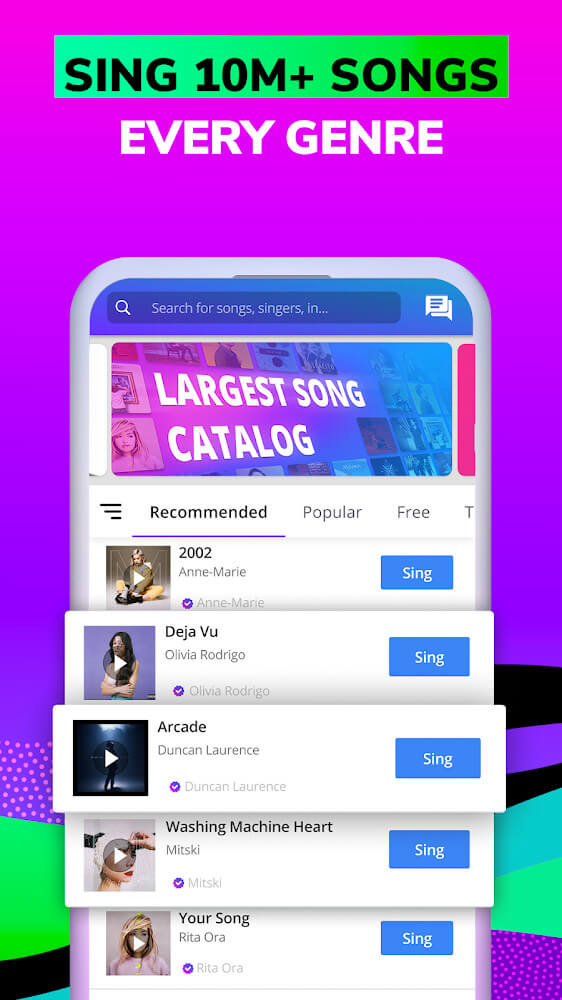 Smule app screenshot 4