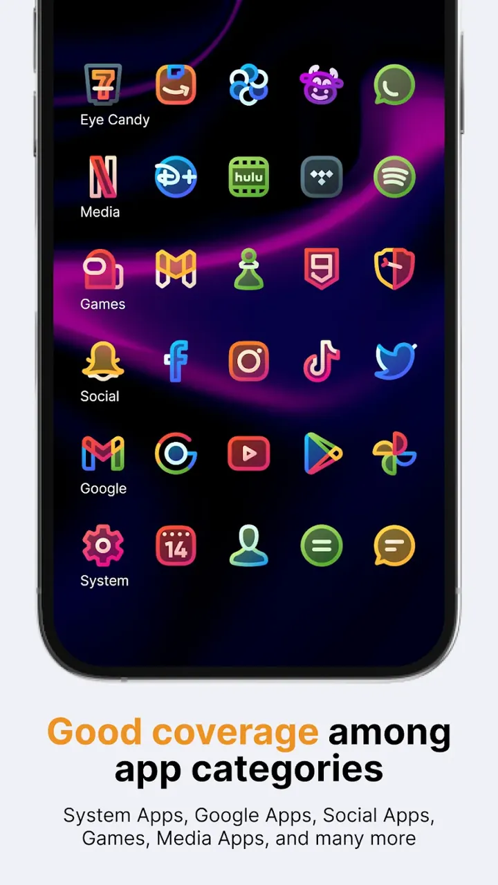 AlineT: bold linear icon pack screenshot 5