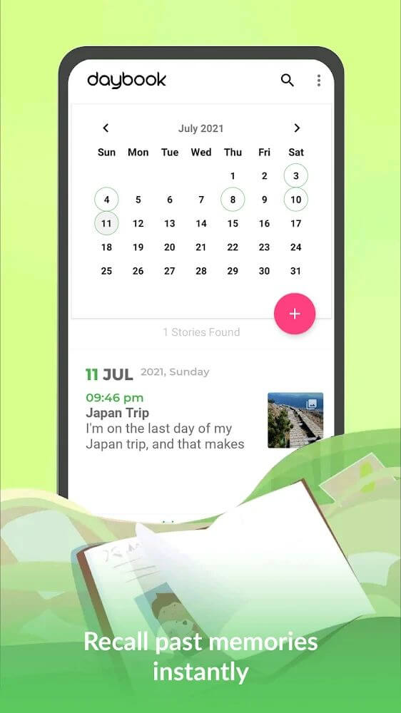 Daybook screenshot 5