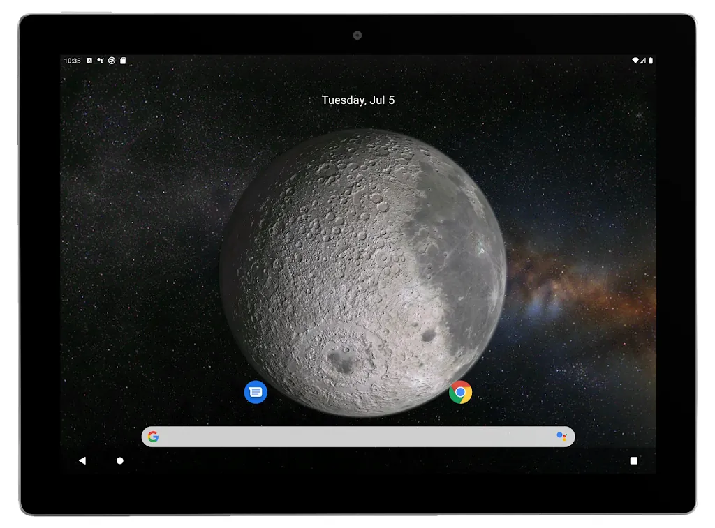 Moon 3D Live Wallpaper screenshot 6