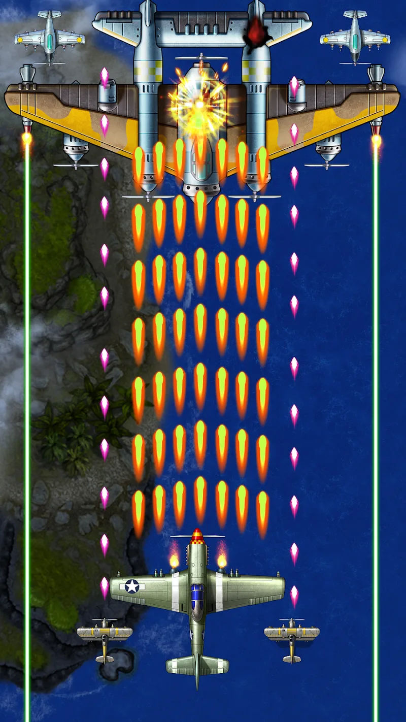 1941 AirAttack: Airplane Games gameplay screenshot 3