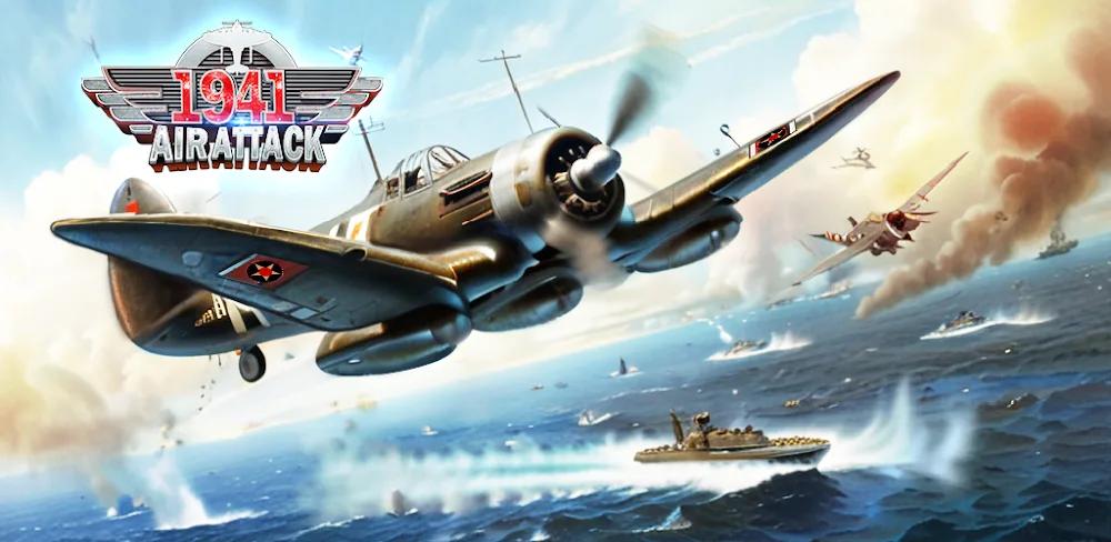 1941 AirAttack: Airplane Games gameplay screenshot 1