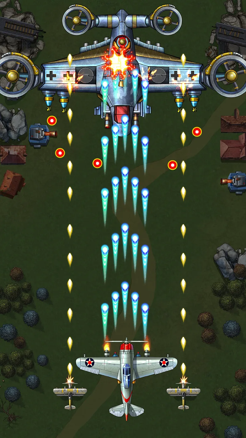 1941 AirAttack: Airplane Games gameplay screenshot 6