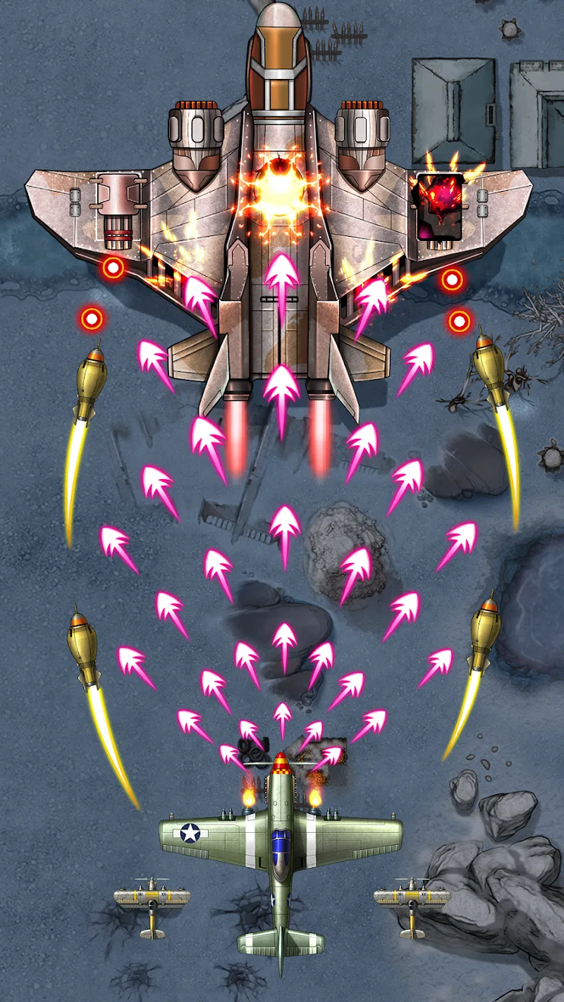 1941 AirAttack: Airplane Games gameplay screenshot 5