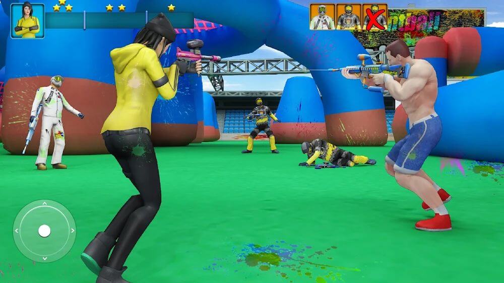 Tangkapan layar Paintball Shooting Game 3D 4