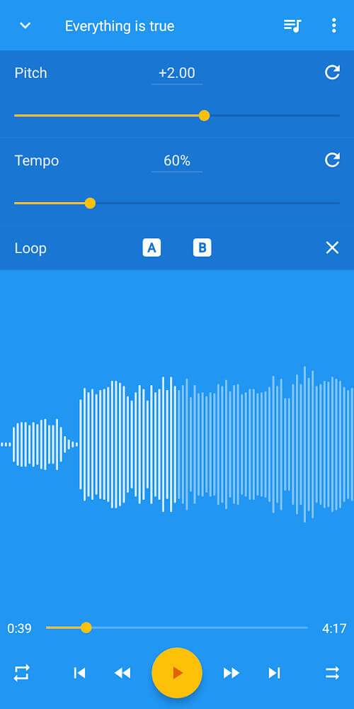 Music Speed Changer screenshot 2