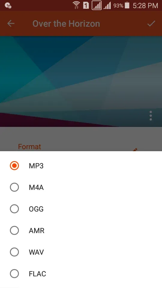 Audio Converter (MP3 AAC OPUS) screenshot 3