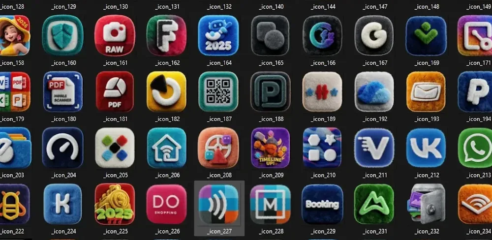 Fluffy 3D Icon Pack preview screenshot 1
